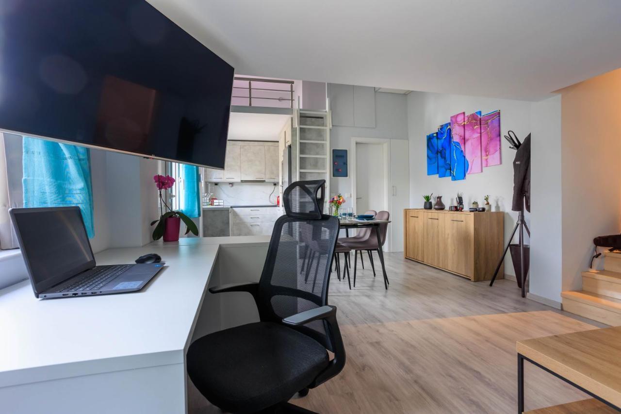 Electra Modern Apartment With Cozy Garden Iráklio Kültér fotó