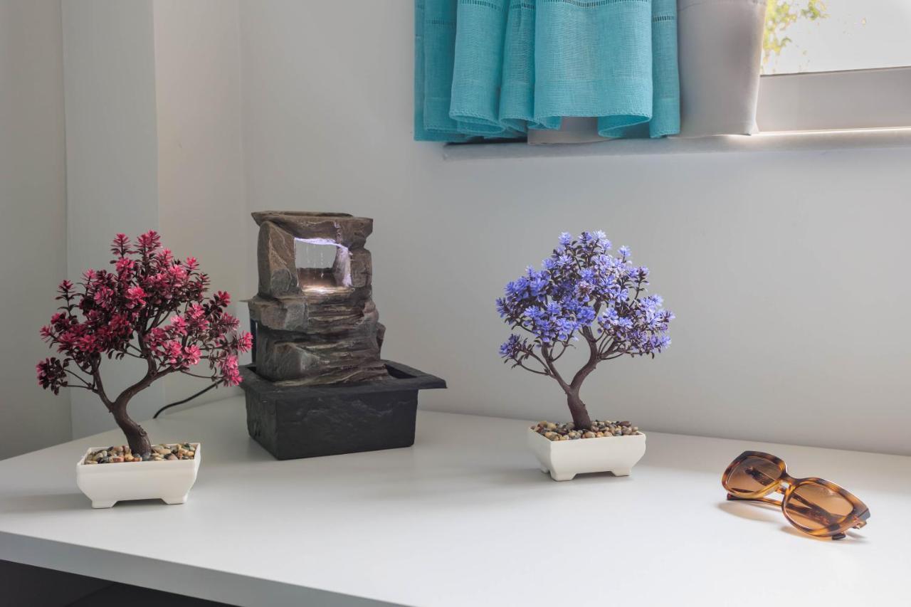 Electra Modern Apartment With Cozy Garden Iráklio Kültér fotó